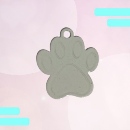 Plaquinha de identificação PET